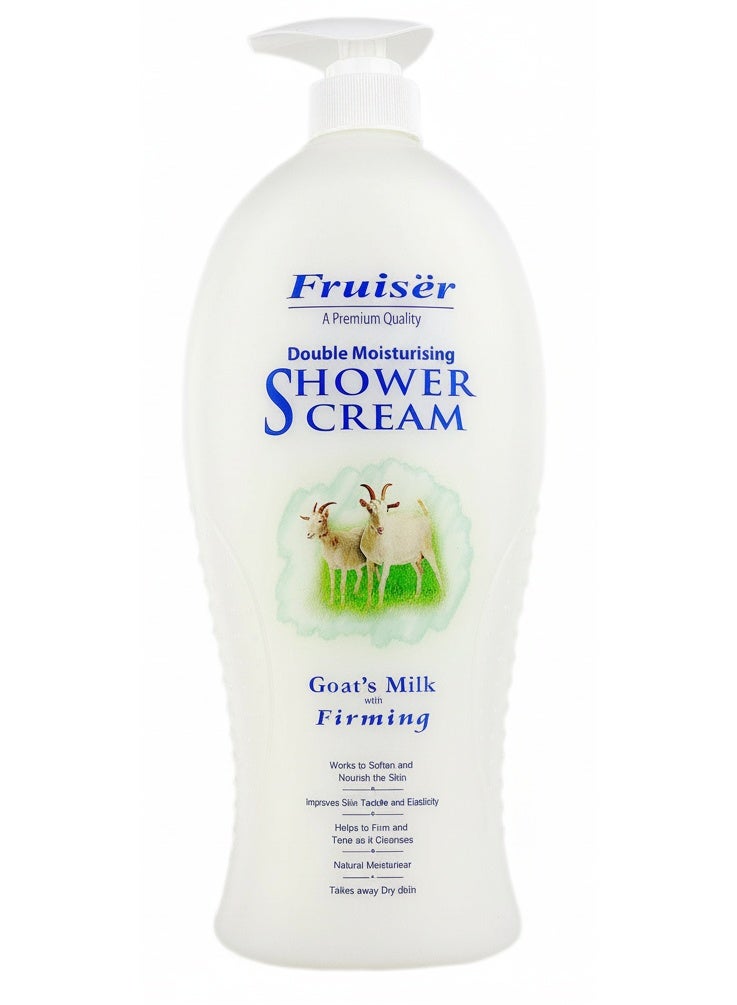 Fruiser Double Moisturising Shower Cream Goat's Milk 1000 ML