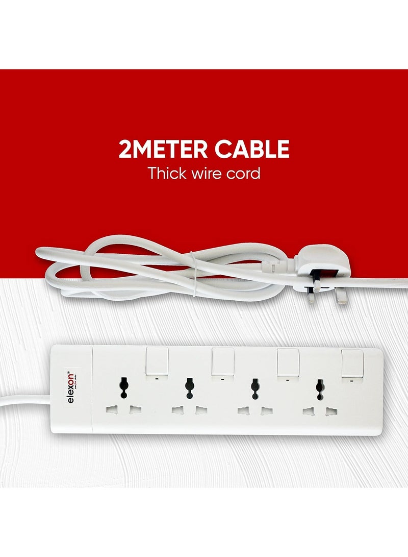 Elexon 4 Way Power Extension Socket