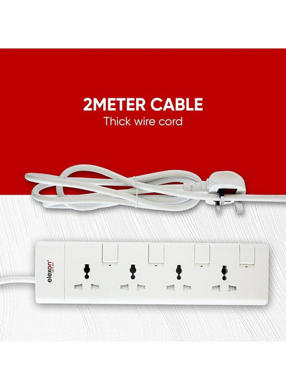 Elexon 4 Way Power Extension Socket