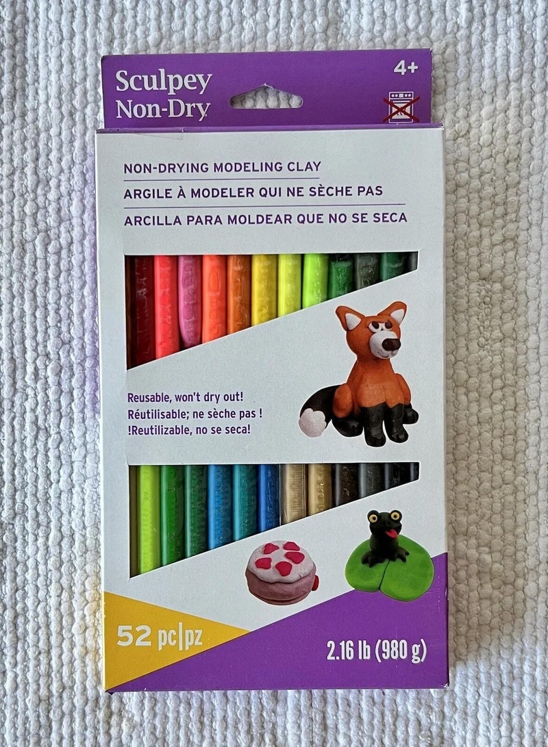 Sculpey Non-Drying Modeling Clay 980 G