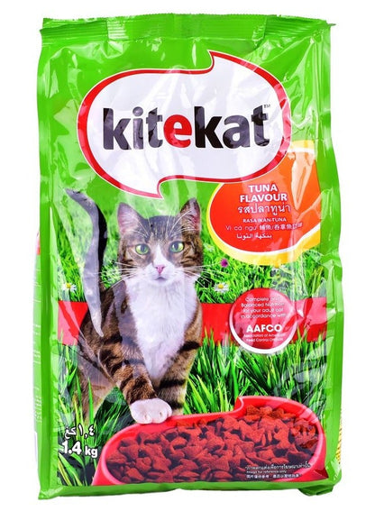 Kitekat Adult Tuna Flavour Cat Food 1.4 Kg