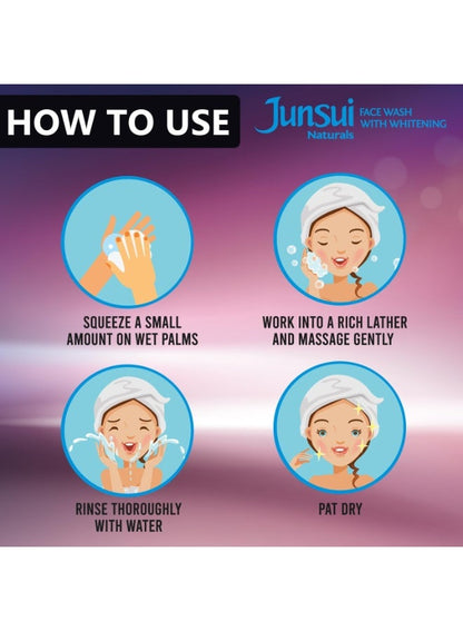 Junsui Naturals Face Wash With Charcoal