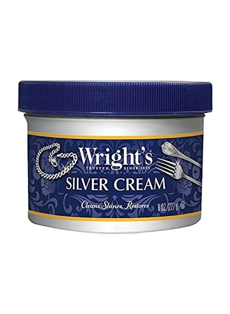 Wright'S Silver Cleaner and Polish Cream 8 Ounce