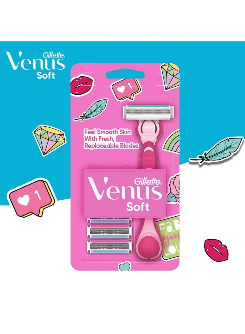 Gillette Venus 3In1 Refillable Women's Razor