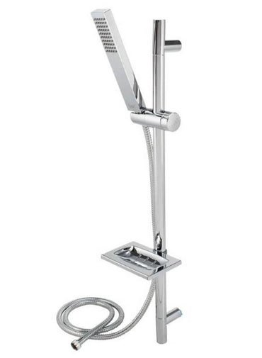 Bold Smart Shower Rail Set Silver by Bold