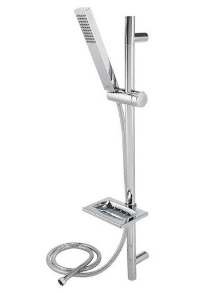 Bold Smart Shower Rail Set Silver by Bold