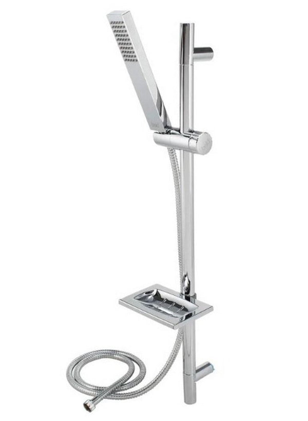 Bold Smart Shower Rail Set Silver by Bold