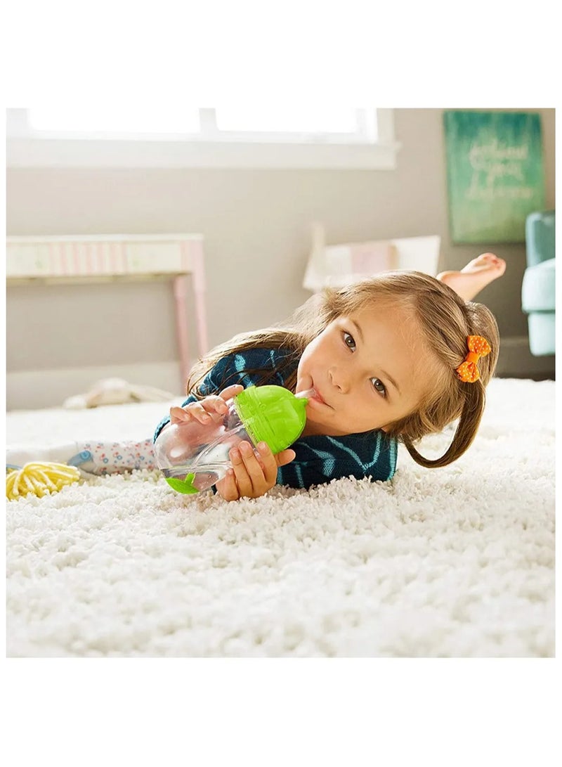 Munchkin Tip And Sip Weighted Straw Cup - Green