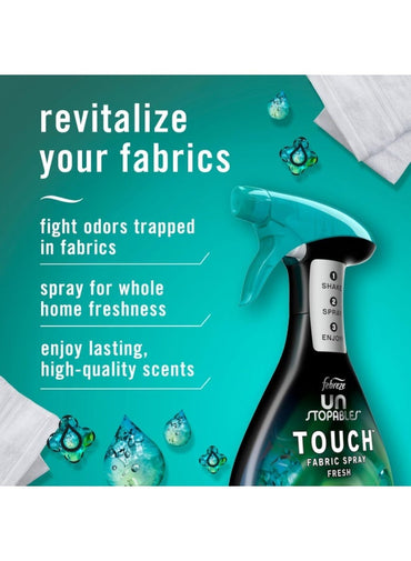 Febreze Unstopables Touch Fabric Spray And Odor Fighter Fresh 500 ML
