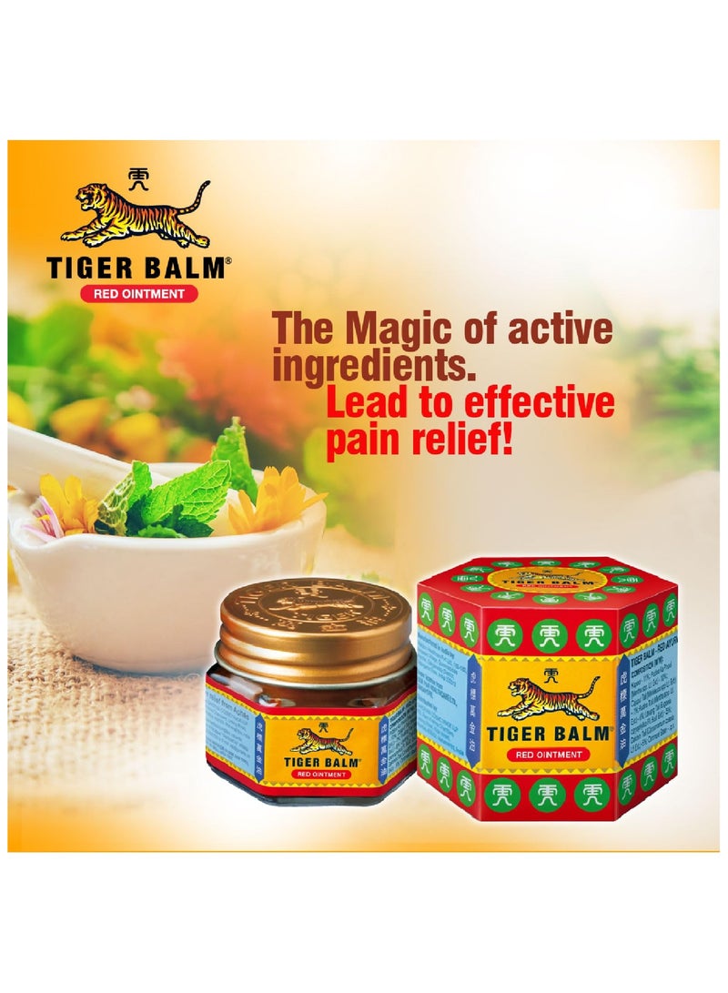 Tiger Balm Red Ointment for Muscle Relief