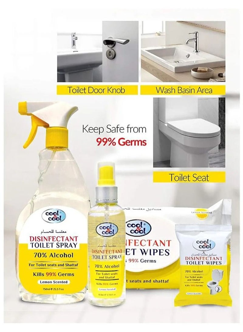 Cool & Cool Disinfectant Toilet Spray 100ML