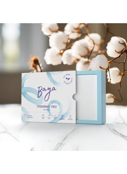 Baya Laundry Detergent Sheets Fragrance Free