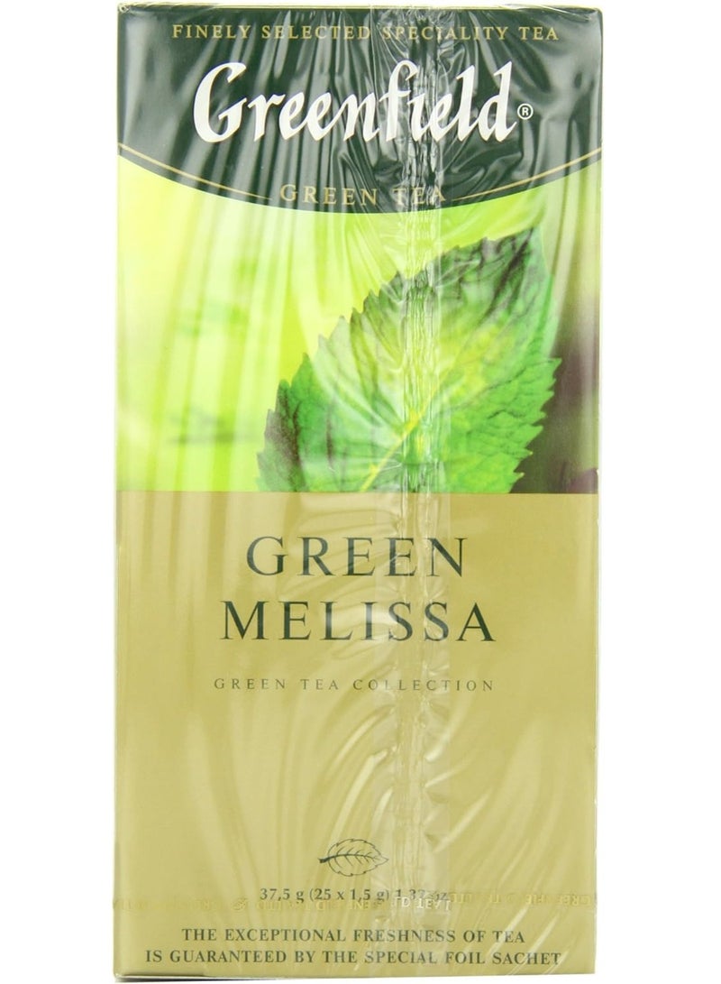 Greenfield Green Melissa Tea Collection 25 Tea Bags