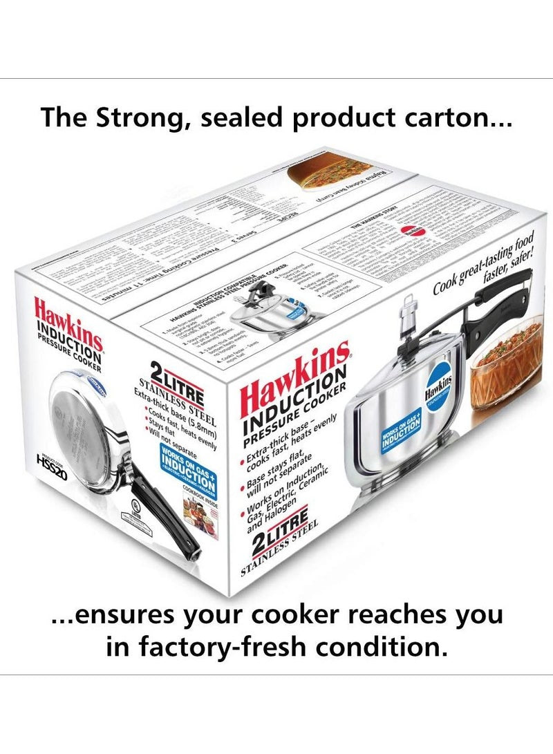 Hawkins 2 Litre Stainless Steel Pressure Cooker