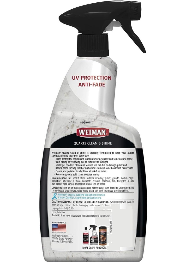 Weiman Quartz & Stone Cleaner 473 ML Fresh Citrus
