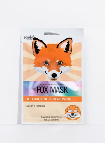 Epielle Fox Character Mask for Radiant Skin