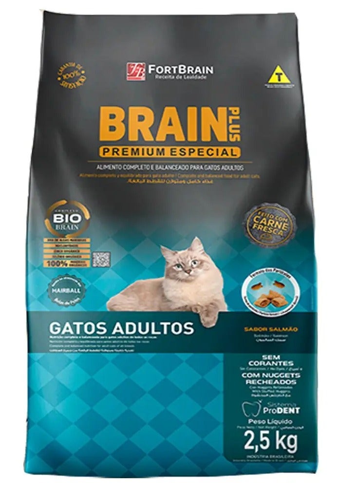 FORTBRAIN Brain Plus Salmon Cat Food 2.5 Kg