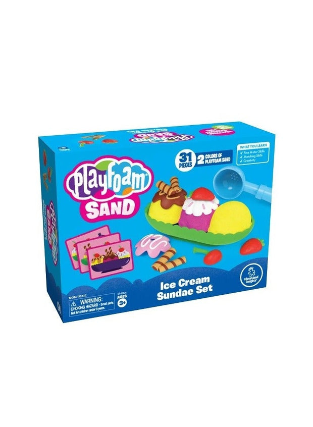 Educational Insights Learning Resources Playfoam Sand Ice Cream Sundae Set