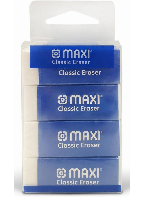 Maxi Classic Dust Free Eraser Pack - Premium Quality