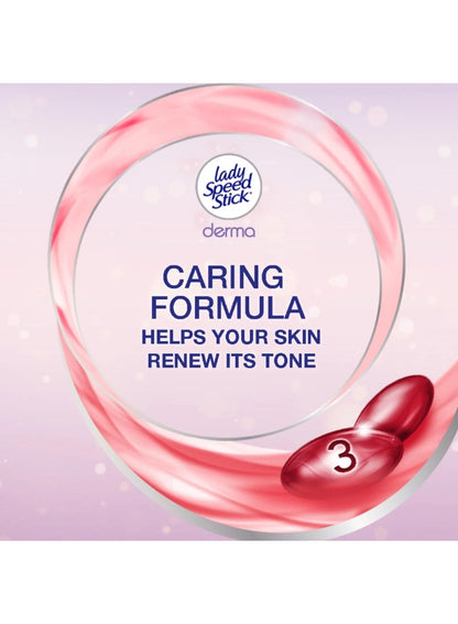 48hr anti-perspirant, 48hr anti-perspirant deodorant, anti-perspirant deodorant, anti-perspirant deodorant 45g, body odor, cool dry, deodorant 45g, derma omega-3, derma omega-3 48hr, dry feel, gentle care, lady speed stick, omega-3 48hr, omega-3 48hr anti