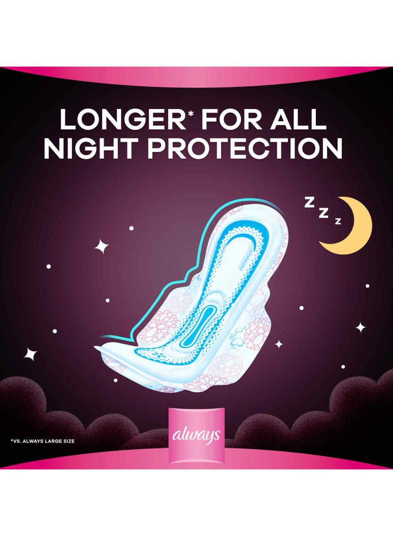 Always Breathable Maxi Thick Night Pads - 24 Pads