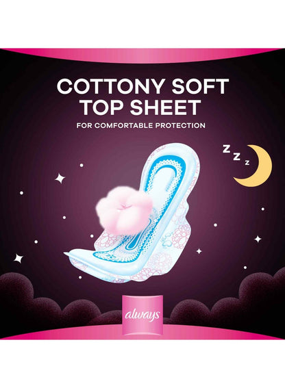 Always Breathable Maxi Thick Night Pads - 24 Pads