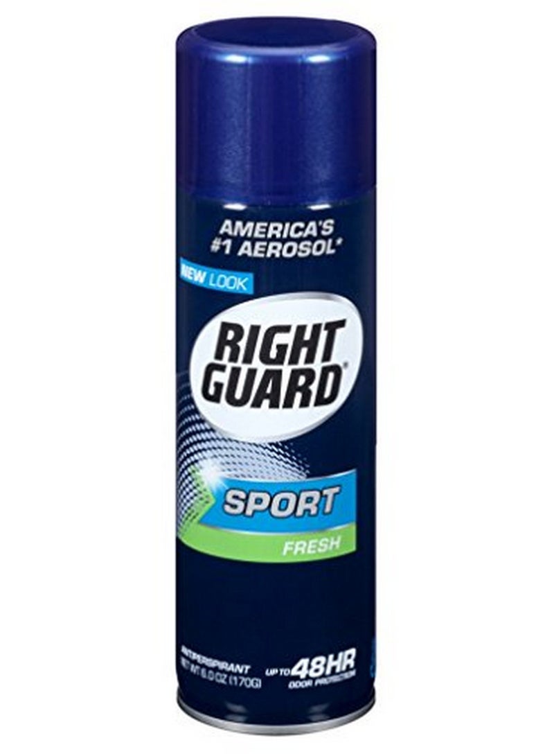 Right Guard Sport Antiperspirant Aerosol Fresh 170 G