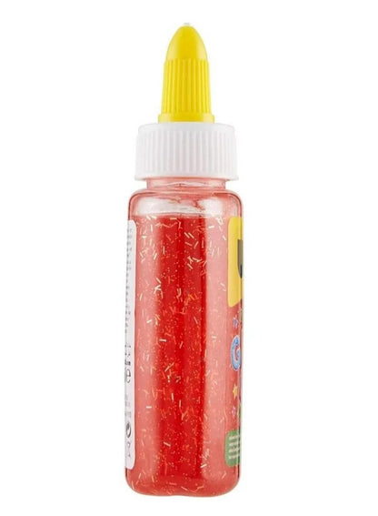 UHU Glitter Glue Red Bottle 88.5 ML
