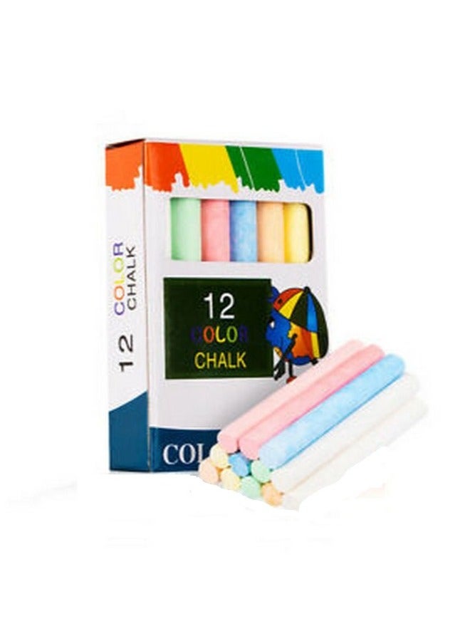 MAXWELL 12 Piece Multicolour Chalk Set