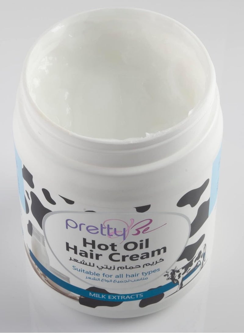 Pretty Be Hot Oil Hair Cream with Milk Extracts 1000 ML