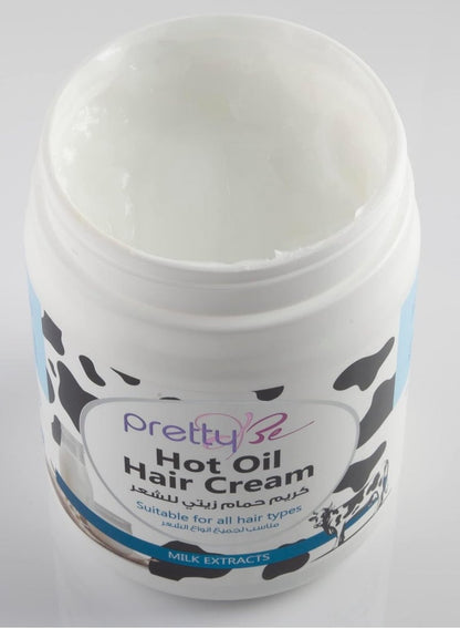 Pretty Be Hot Oil Hair Cream with Milk Extracts 1000 ML