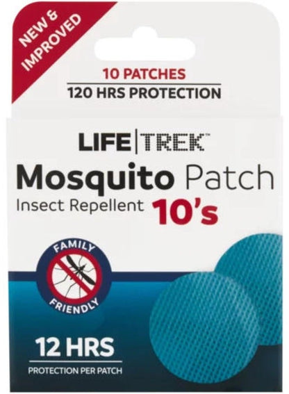LIFE TREK Non-Woven Mosquito Patch Pack of 10