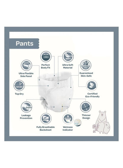 BAMBO NATURE Eco Friendly Diaper Pants Size 5