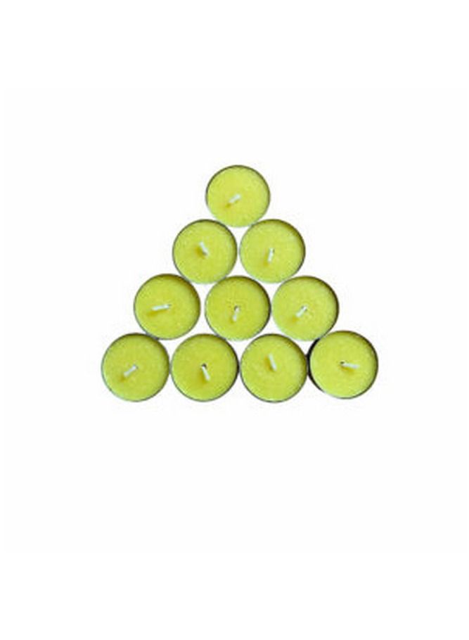 Citronella Tealight Candles Pack of 10 - Generic