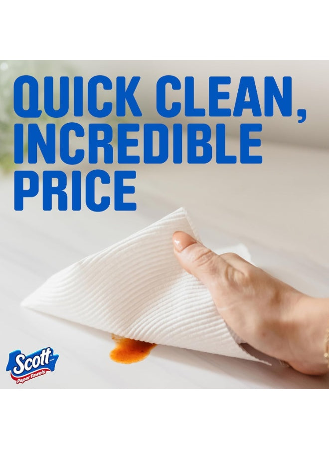embossed kitchen, embossed kitchen towel, food prep, kitchen towel, kitchen towel roll, make wiping, per sheet, scott, soft feel, soft yet, stainless steel, tasks like, towel roll, towels make, yet strong