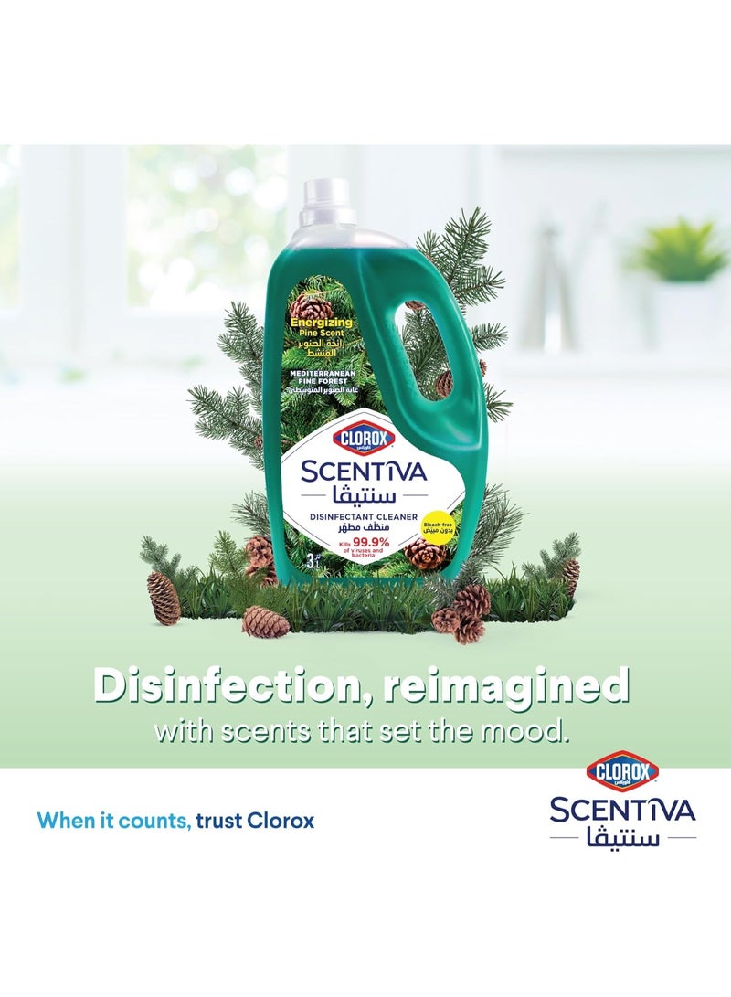 Clorox Scentiva Disinfectant Cleaner Mediterranean Pine