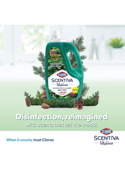 Clorox Scentiva Disinfectant Cleaner Mediterranean Pine