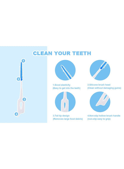Home Mate Interdental Rubber Tooth Brush