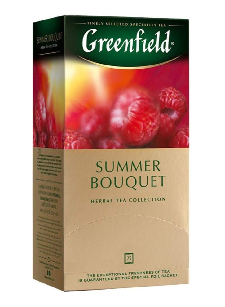Greenfield Summer Bouquet Herbal Tea Bags 50 gm