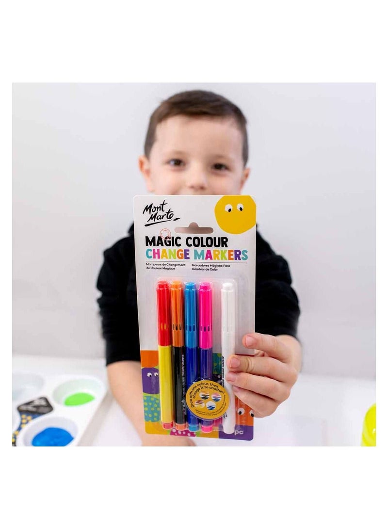 Mont Marte Magic Colour Change Markers 5Pc