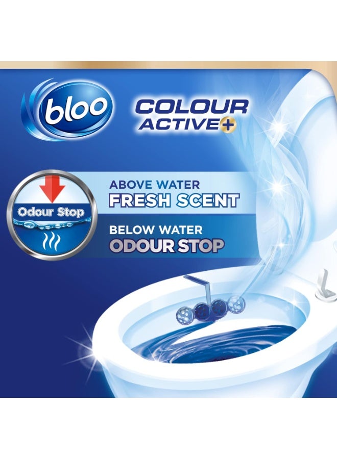 Bloo Power Active Balls Bleach Rim Block 100G