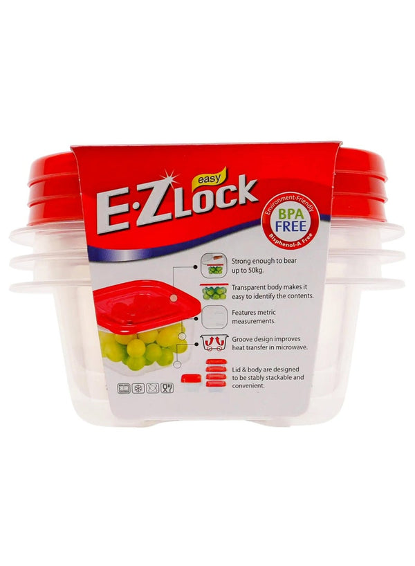 LOCK & LOCK E.Z Lock Food Storage Containers Set