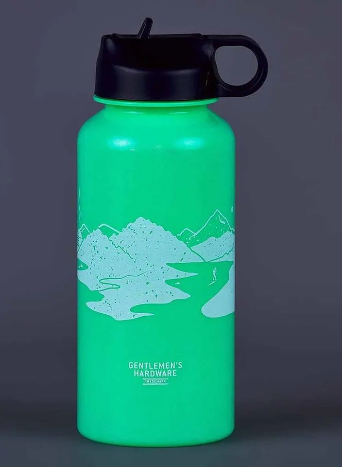 Glow In The Dark Water Bottle 1L - Gentlemen's Hardware