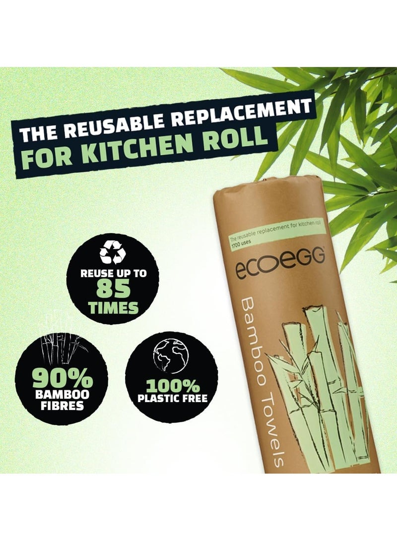 Ecoegg Bamboo Kitchen Towels - Reusable & Eco-Friendly
