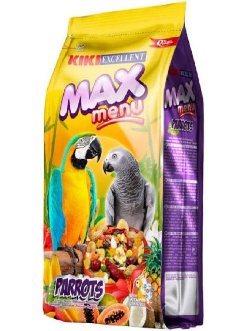 KIKI Excellent Max Menu For Parrots 800 Gram