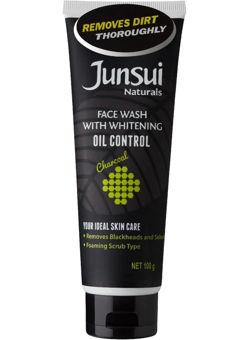 Junsui Naturals Face Wash With Charcoal