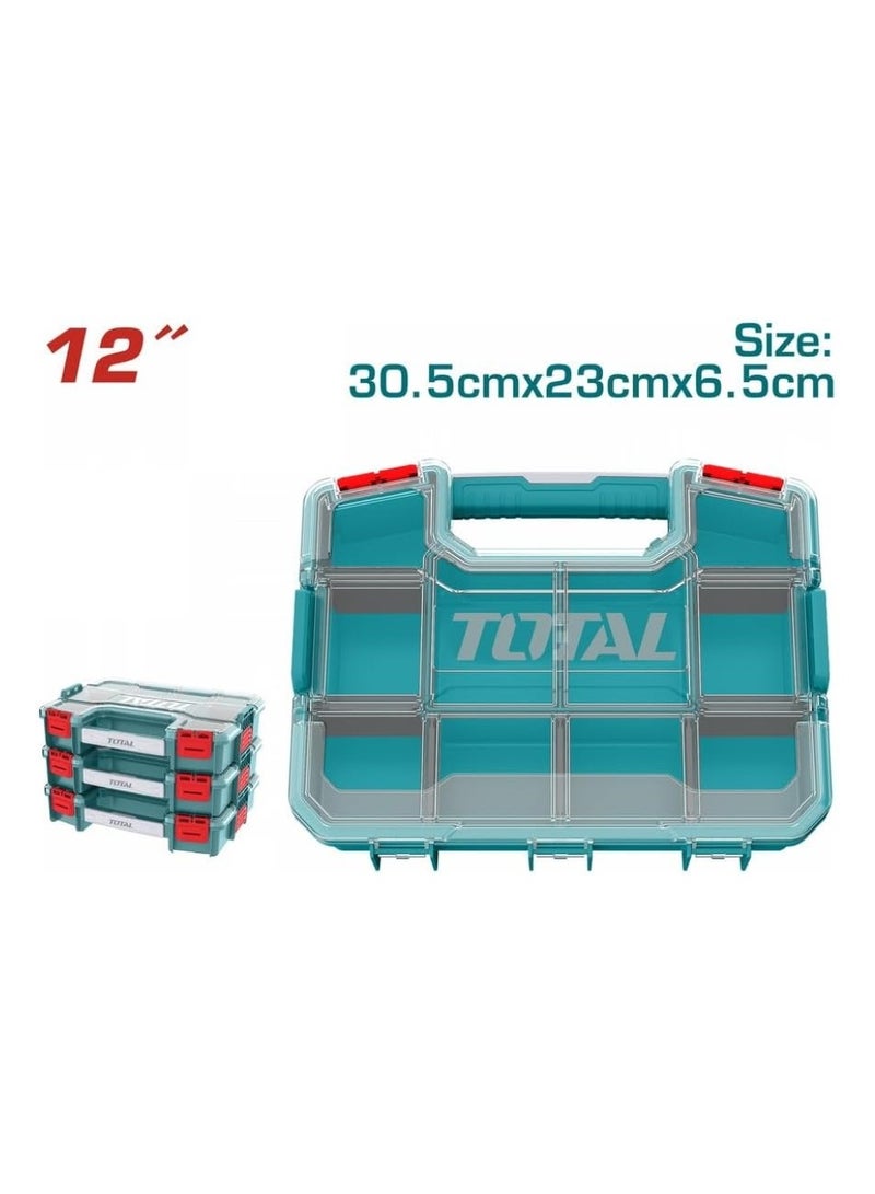 TOTAL Plastic Organizer 12 Inch - Premium Storage Solution