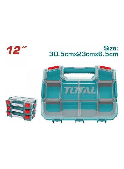 TOTAL Plastic Organizer 12 Inch - Premium Storage Solution