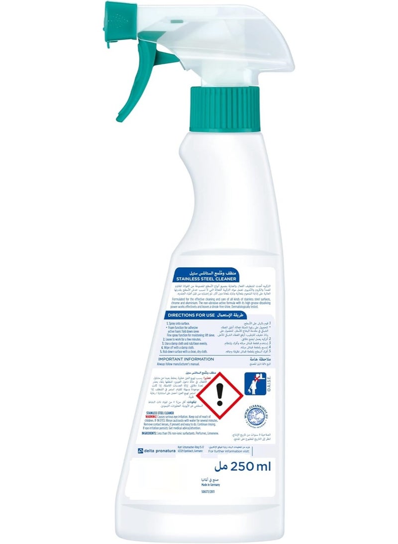 Dr. Beckmann Stainless Steel Cleaner Spray 250 ML