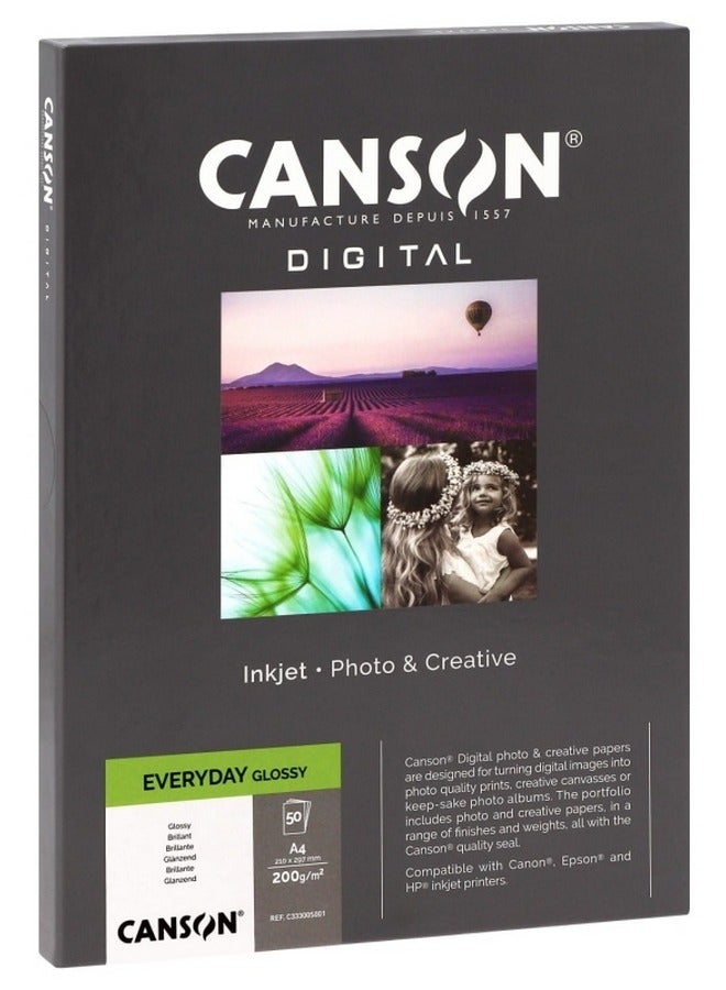 CANSON Digital Everyday Glossy A4 Paper